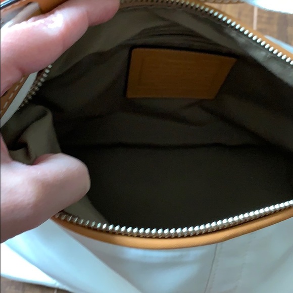 Satin Hampton Coach purse - Picture 7 of 8